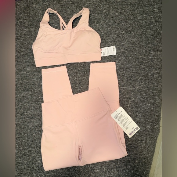 lululemon athletica Other - LULULEMON SET *BNWT  - Size 6 - Pink Mist